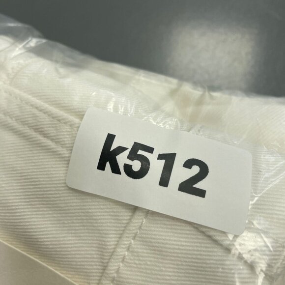 NEW Wrangler White Denim Midi Skirt Women's Size 8 Button Front - Picture 13 of 13